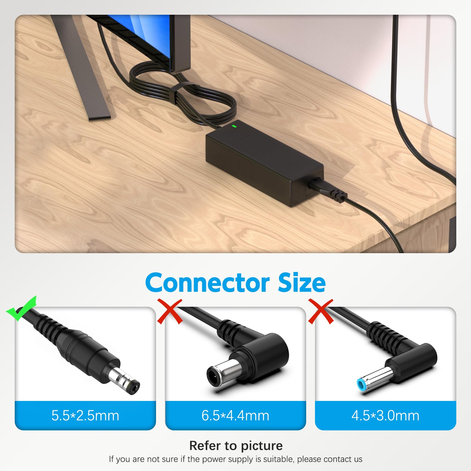 Amazon.com: 12V Power Cord Compatible with Insignia TV 19